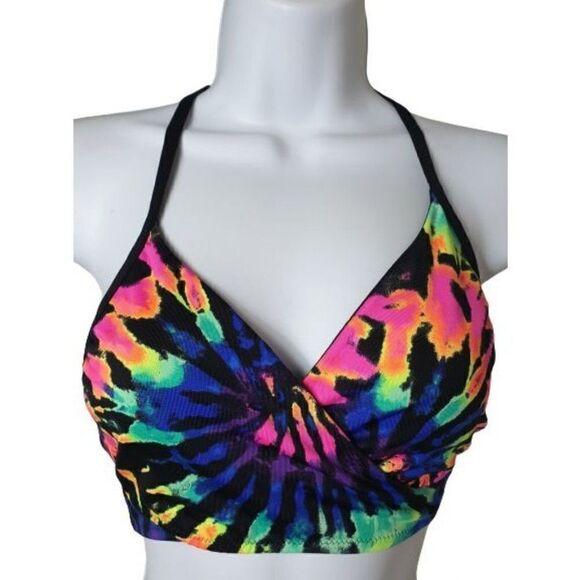 PINK VS Ultimate Sports Bra XS Low Mid Impact T-Back Sports Bra Medium - Picture 4 of 7